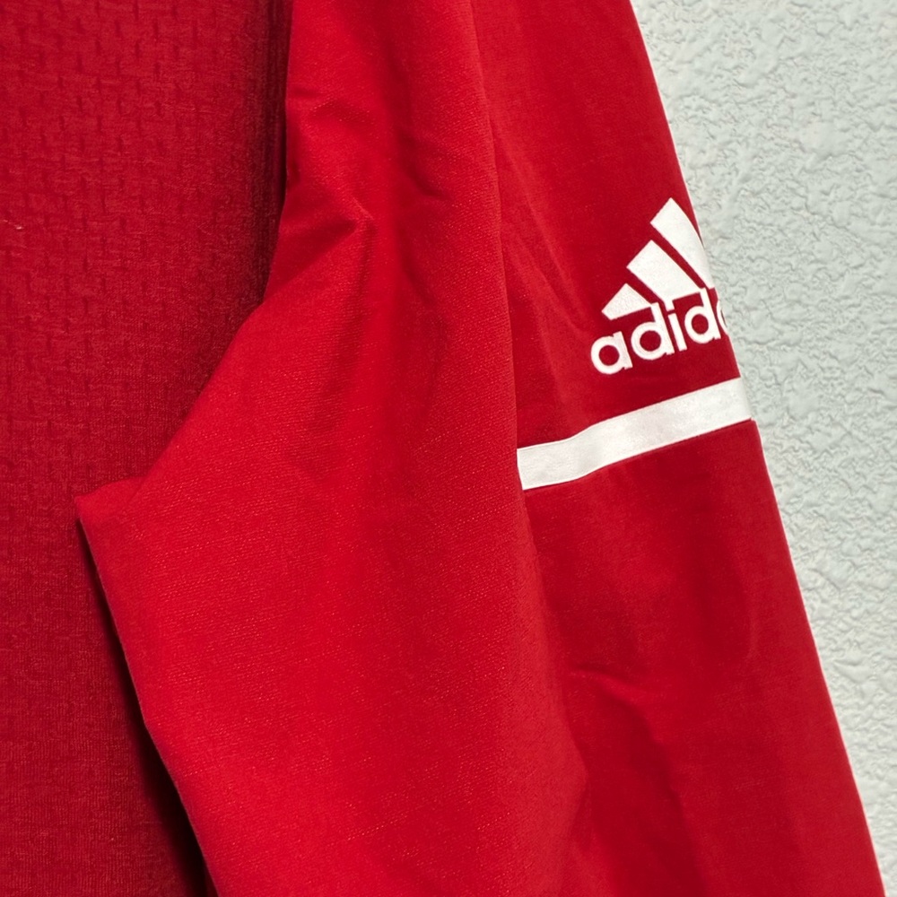 Adidas Bold Red Zip-Up Jacket XL - Picture 2 of 8